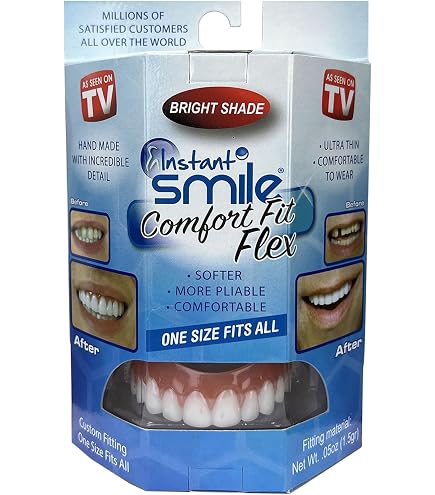 Amazon.com: Instant Smile Comfort Fit Flex Teeth - Upper and Lower